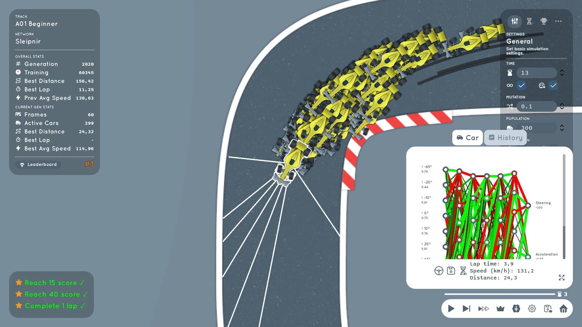 AI Learns To Drive screenshot 4