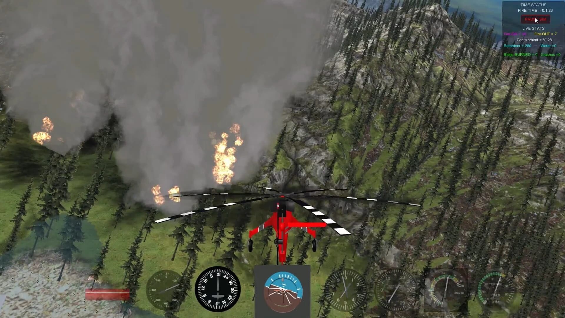 Air Attack 3.0, Aerial Firefighting Game screenshot 1