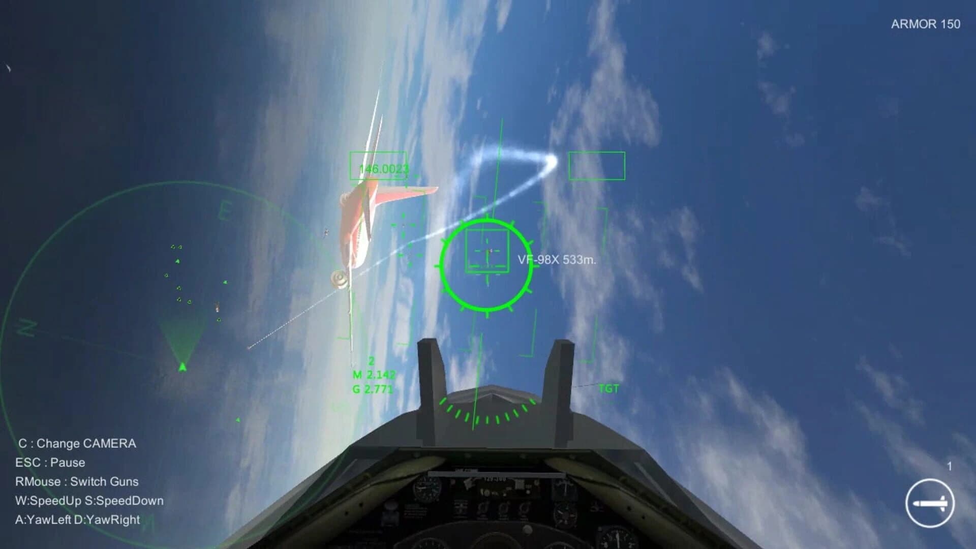 Air Combat XF screenshot 2