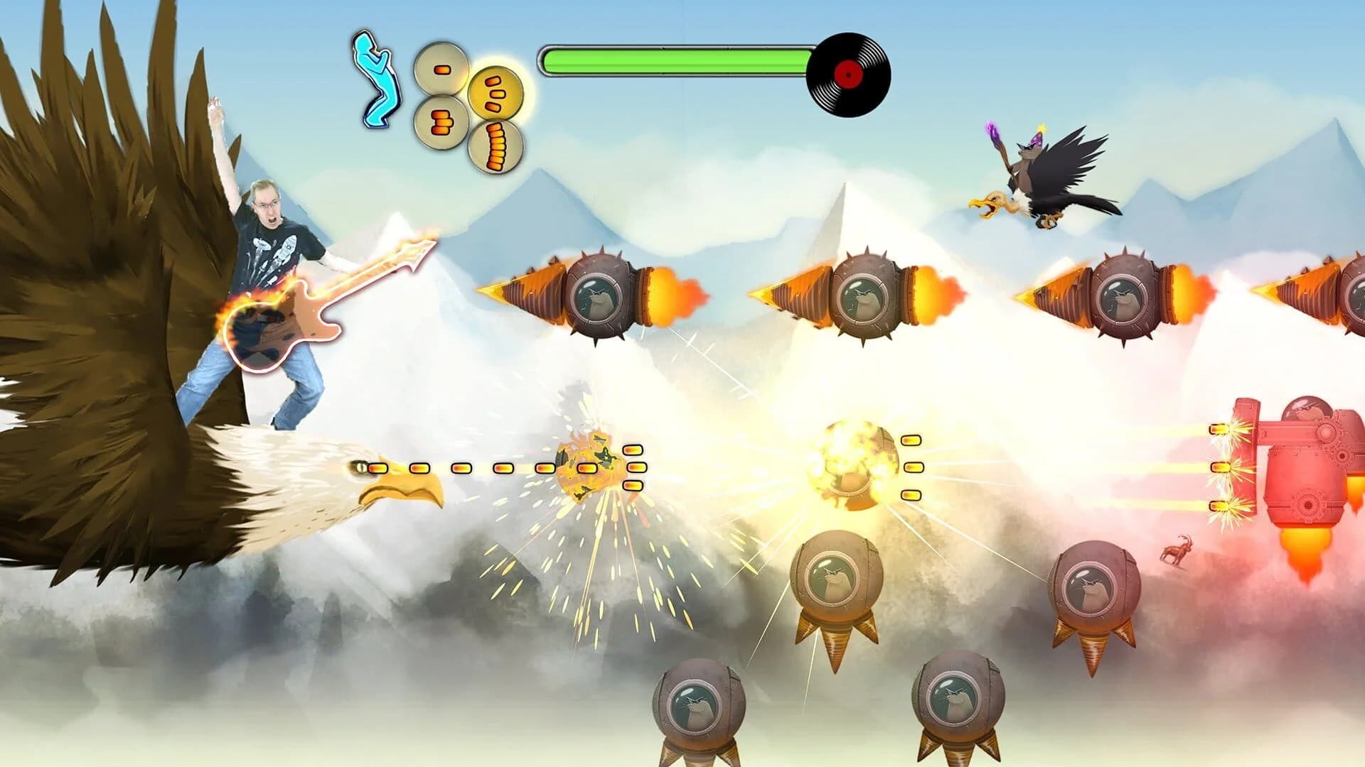 Air Guitar Warrior for Kinect screenshot 1