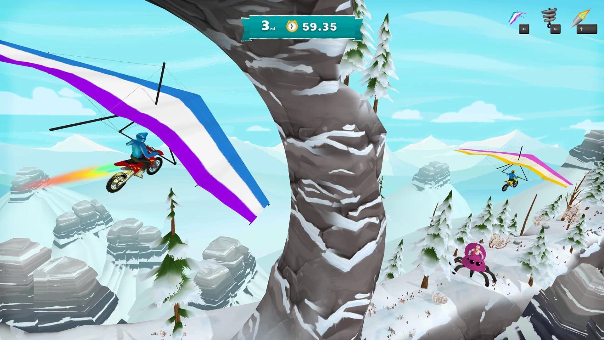 Airborne Motocross screenshot 1