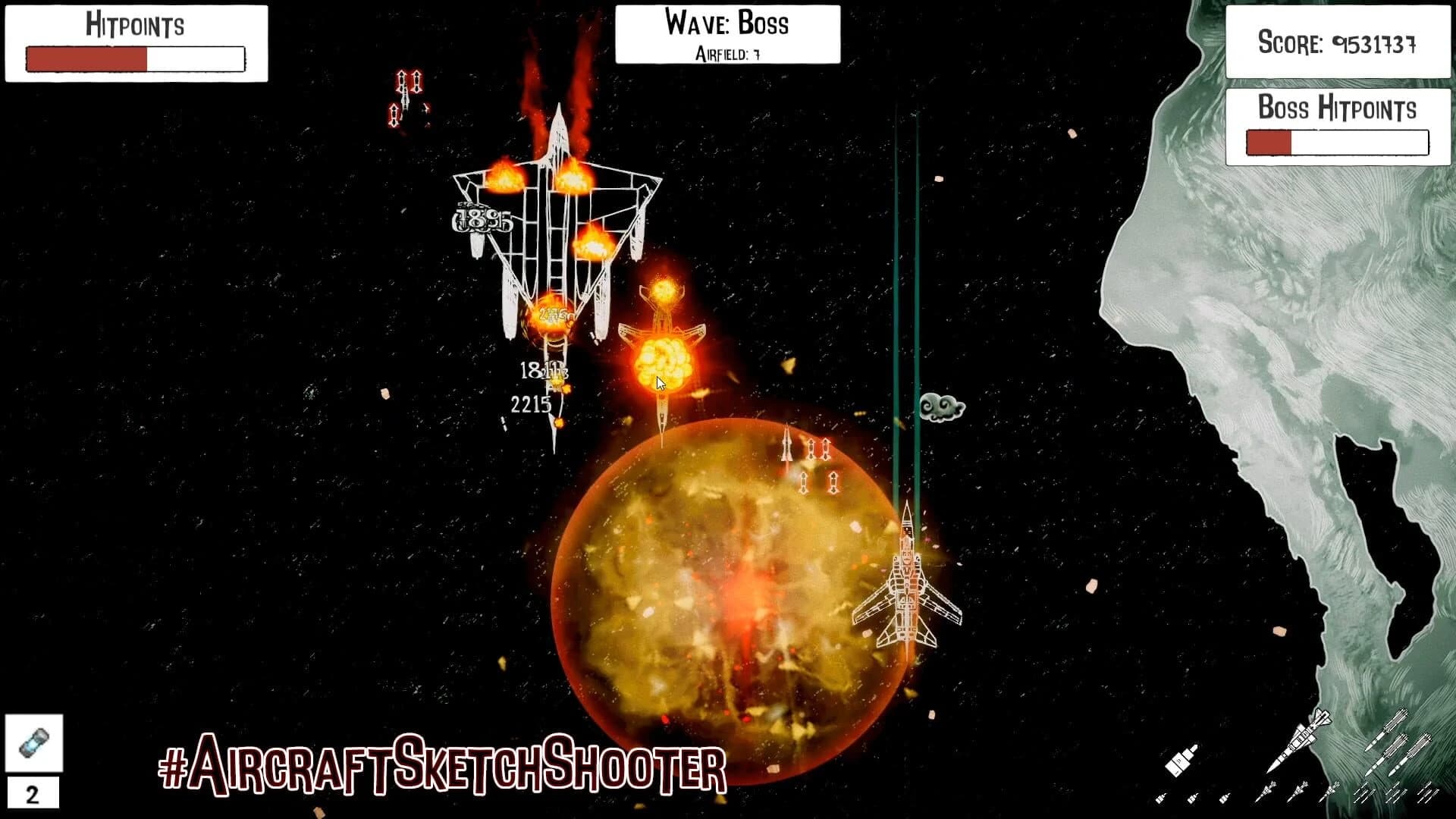 Aircraft Sketch Shooter screenshot 4