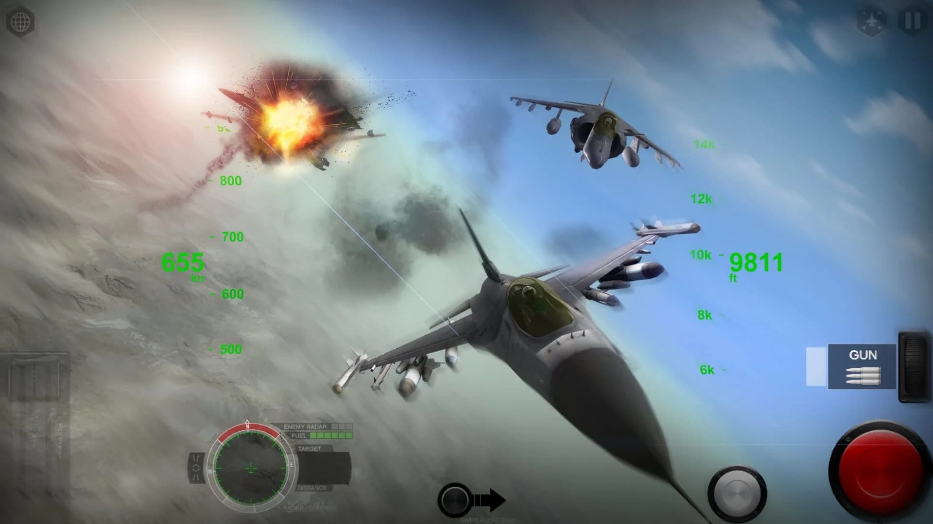 AirFighters: Combat Flight Simulator screenshot 1