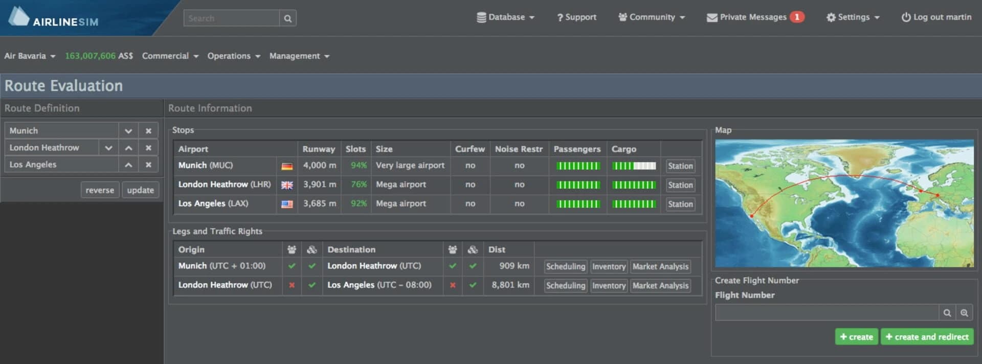 AirlineSim screenshot 3