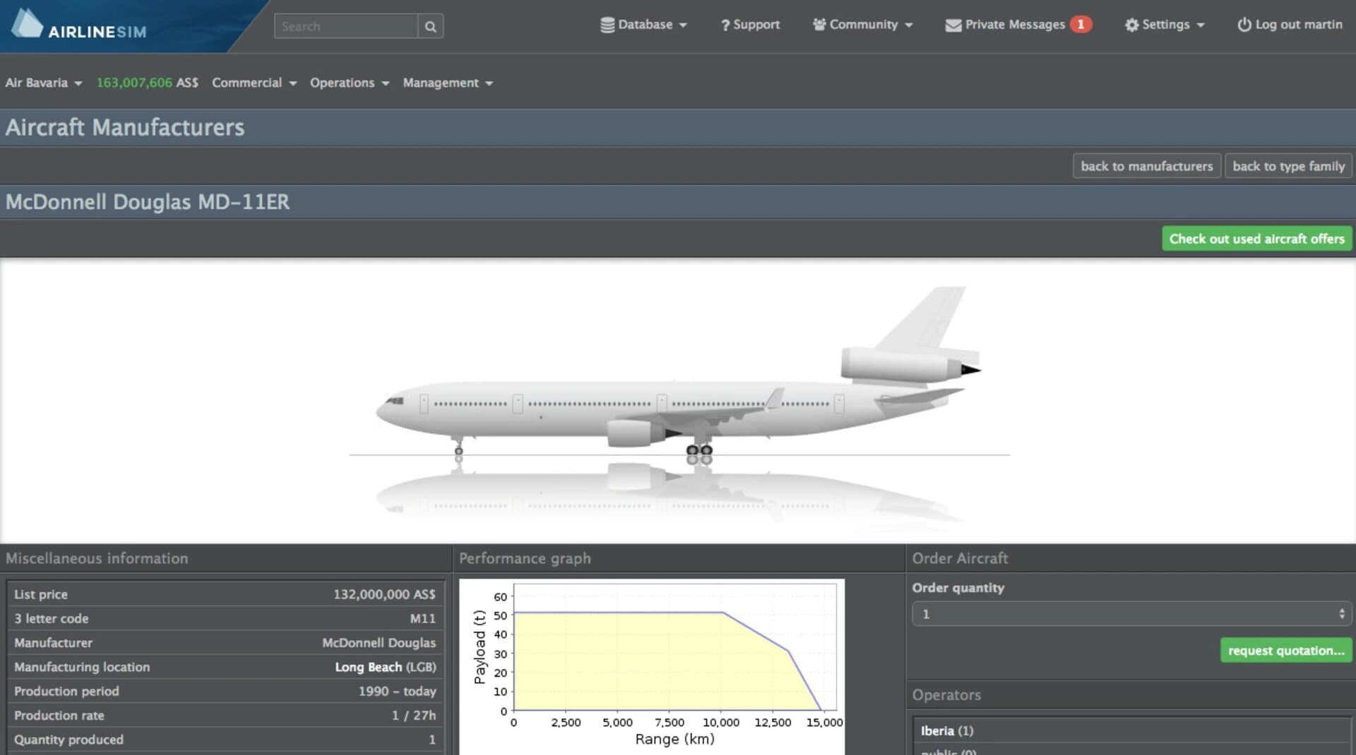 AirlineSim screenshot 1