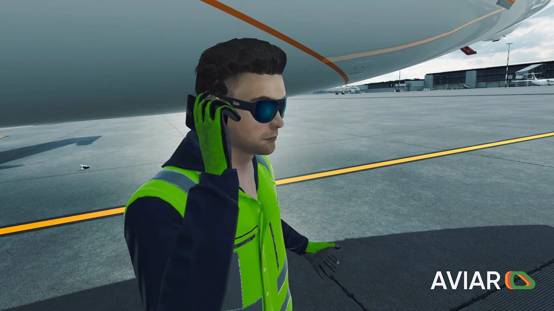 Airport Ground Handling Simulator VR screenshot 3