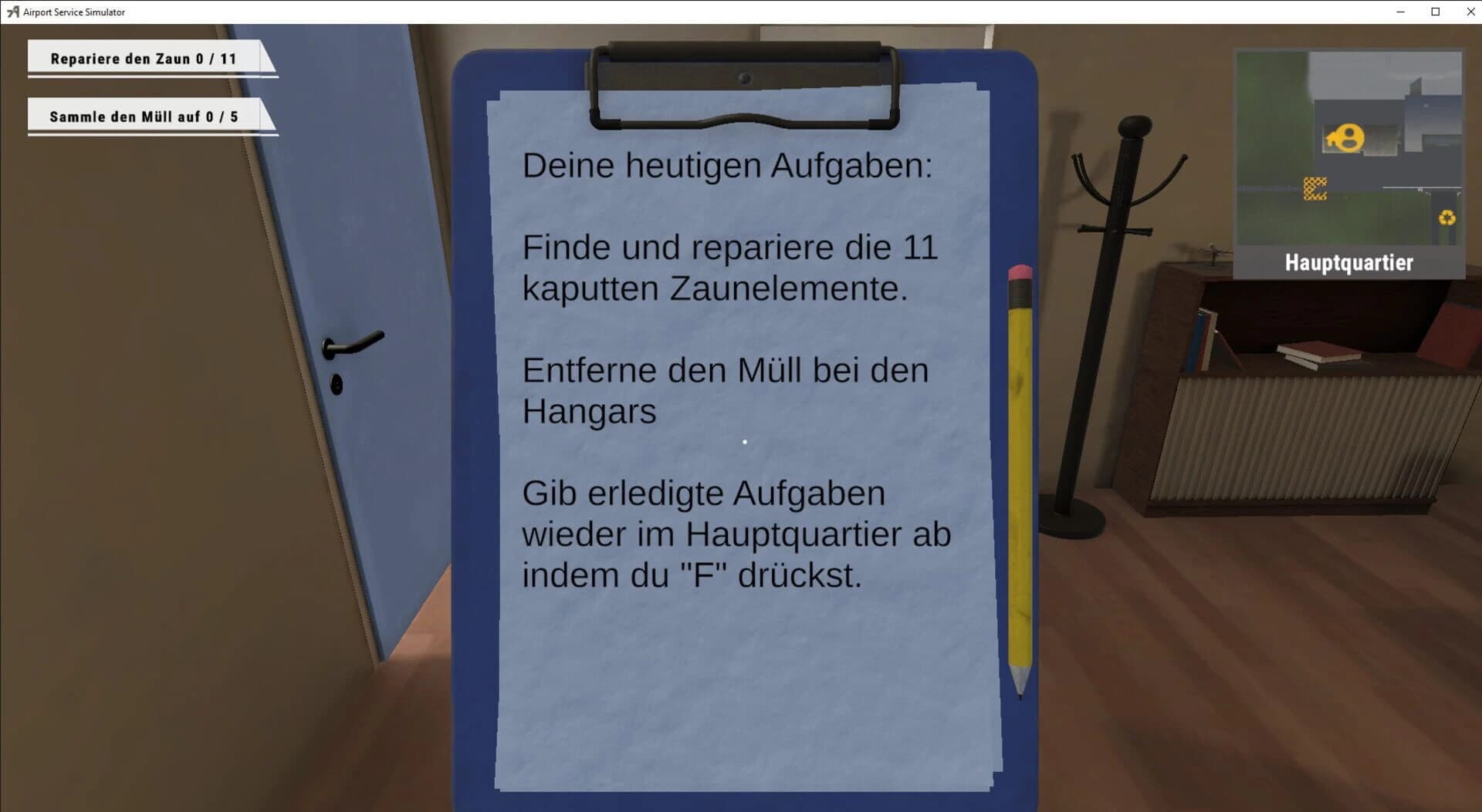 Airport Service Simulator screenshot 1