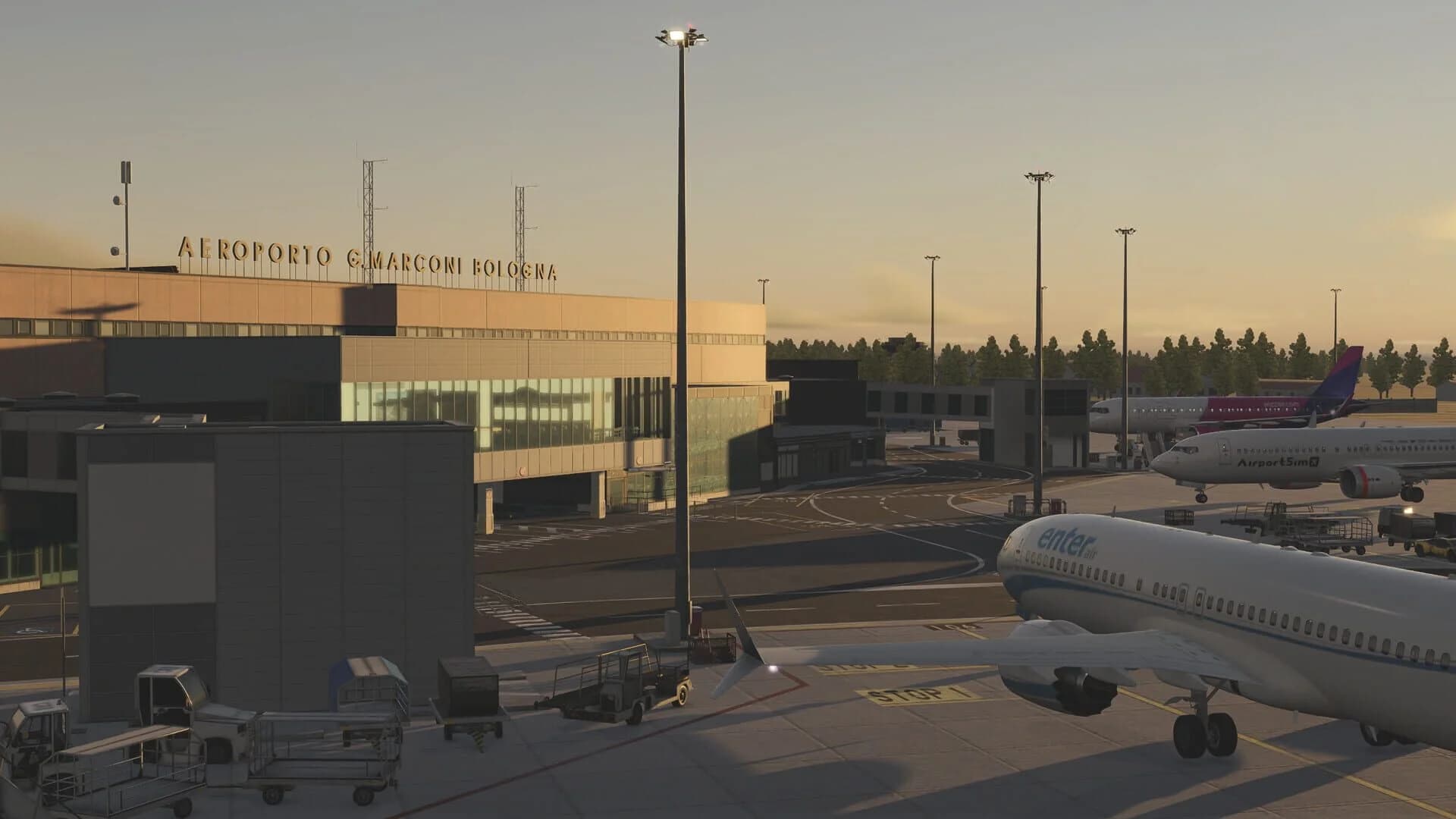 AirportSim: Bologna Airport screenshot 4
