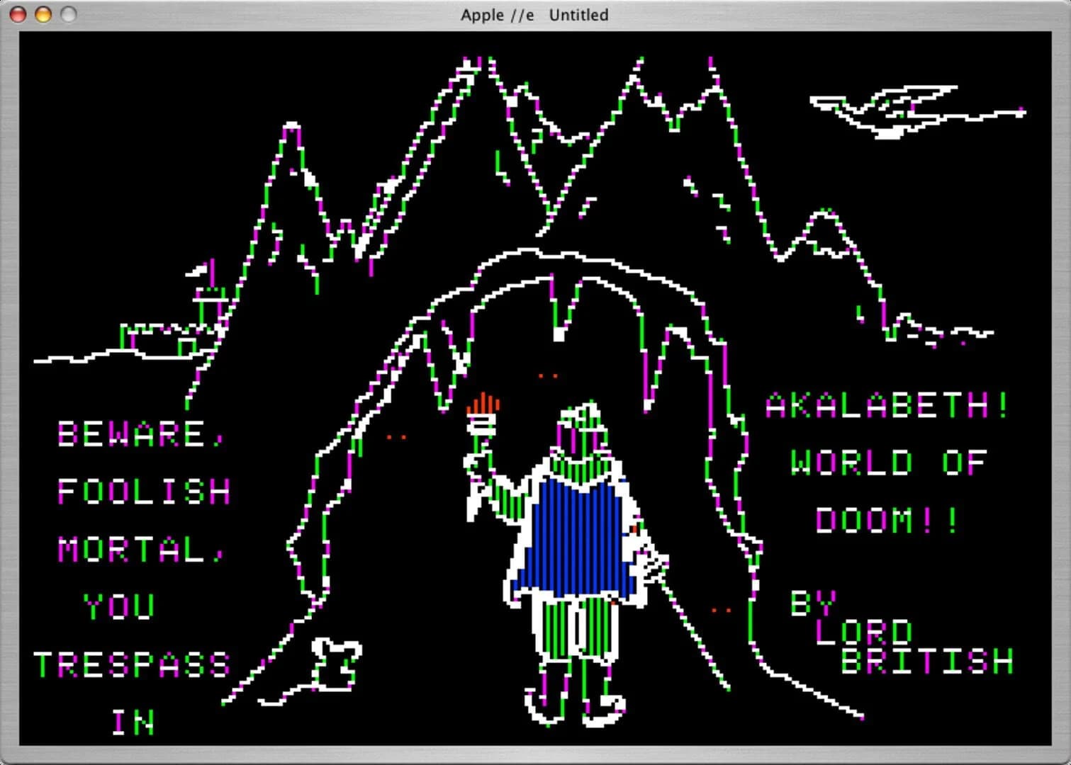Akalabeth: World of Doom screenshot 1