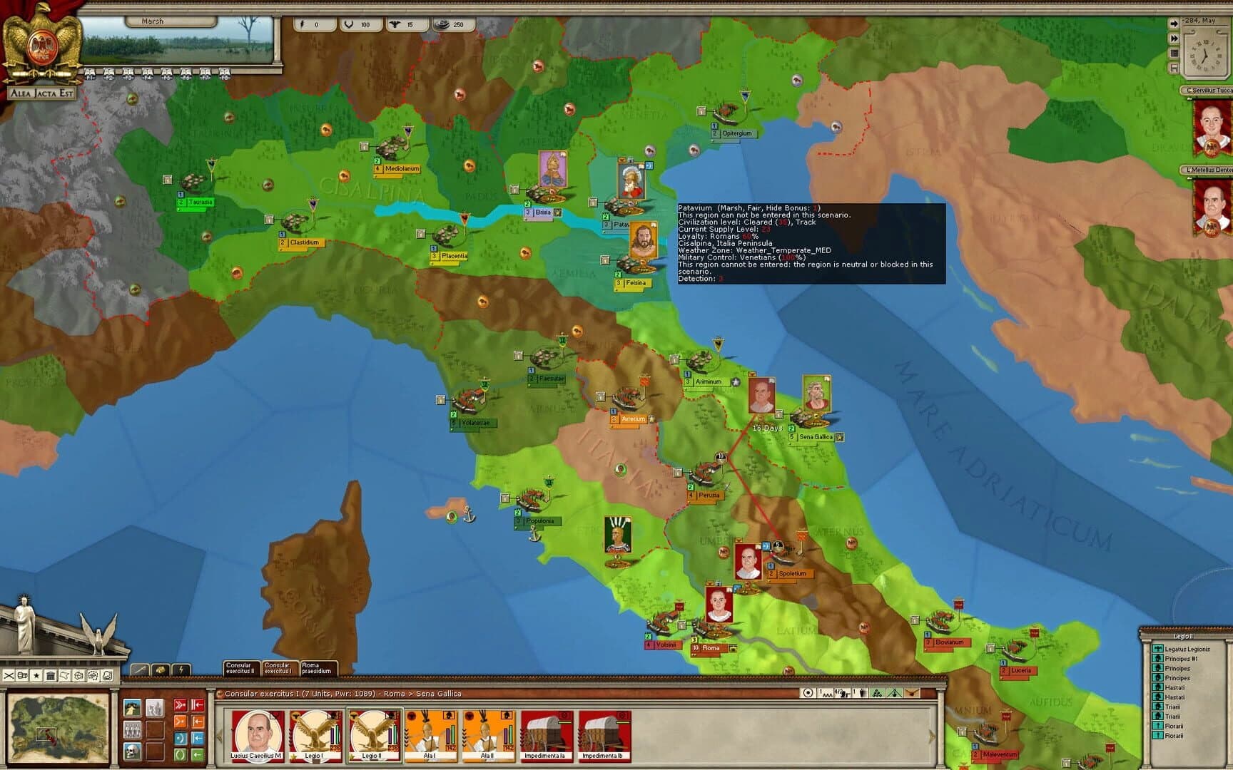 Alea Jacta Est: Birth of Rome screenshot 3