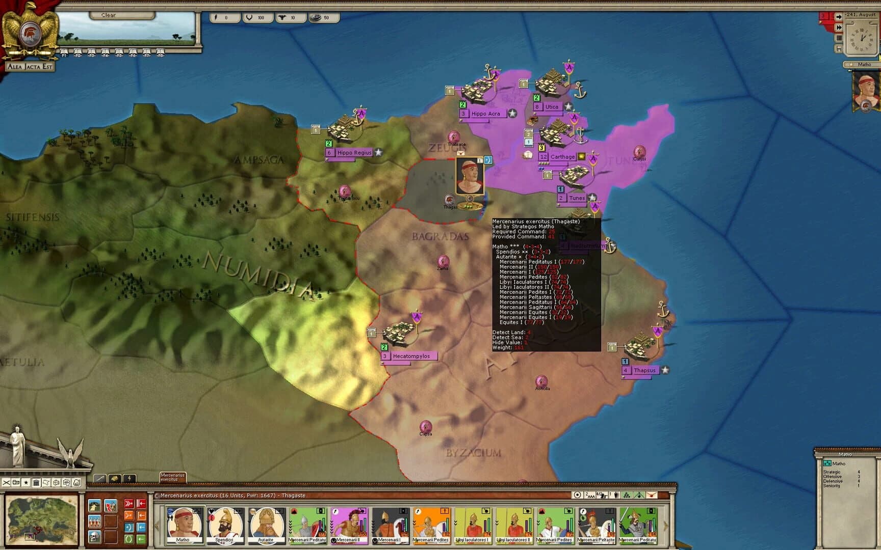 Alea Jacta Est: Birth of Rome screenshot 1