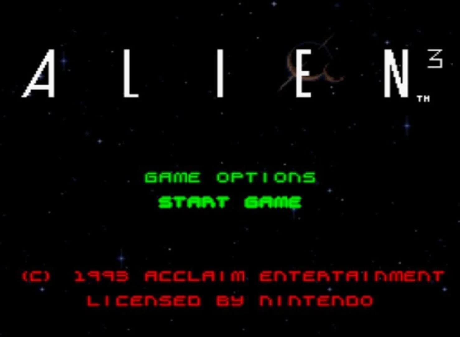 Alien 3 screenshot 1