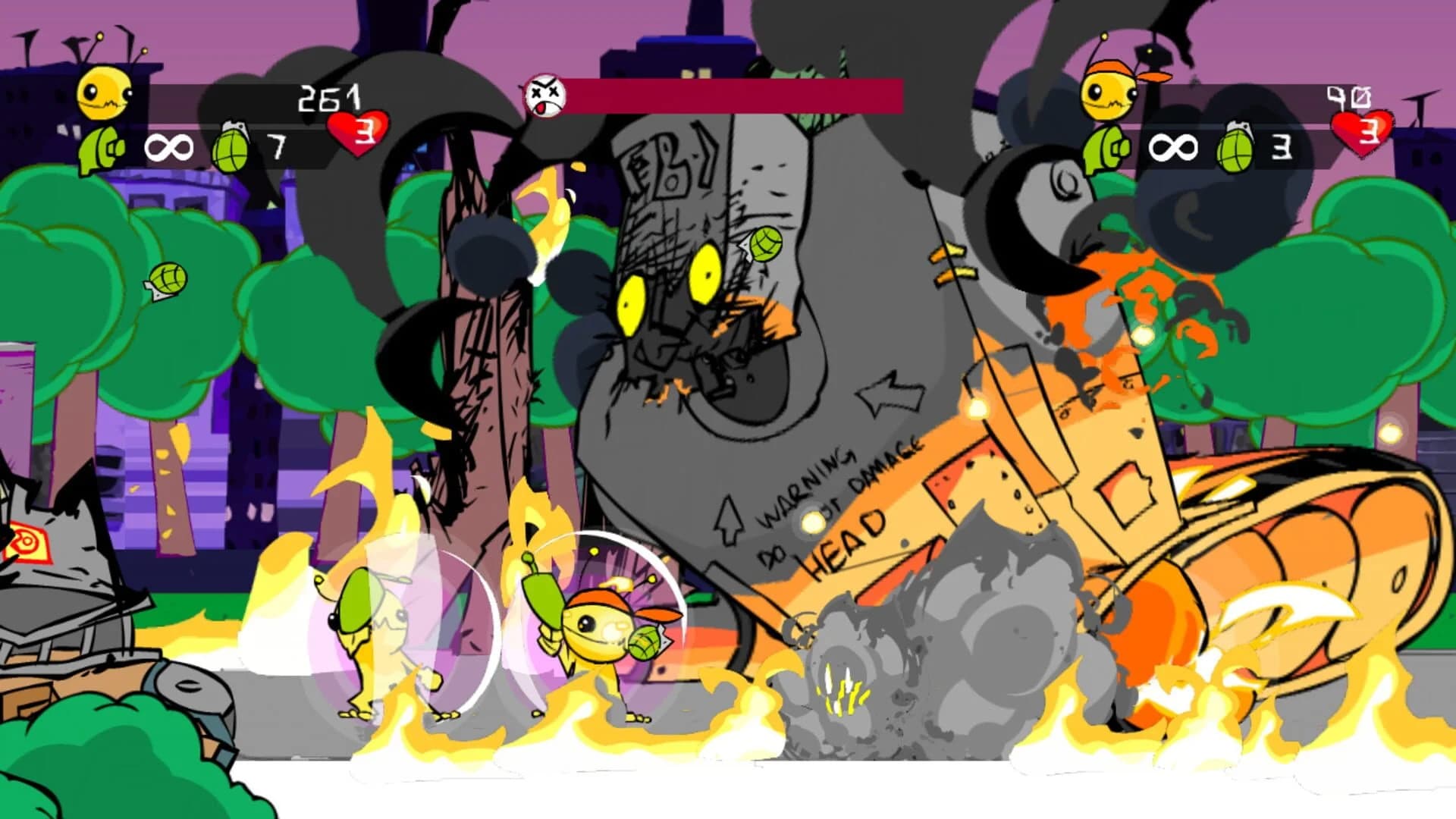 Alien Hominid screenshot 2