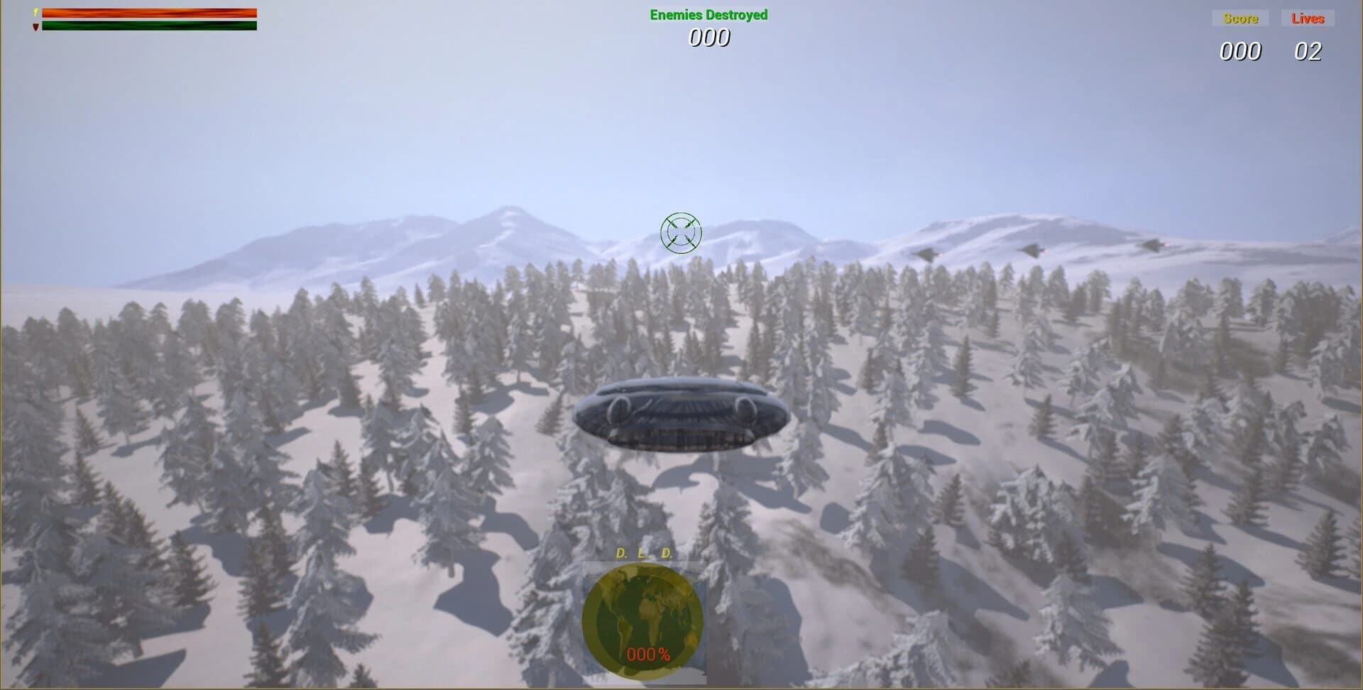 Alien Invasion 3D Part 2 screenshot 2