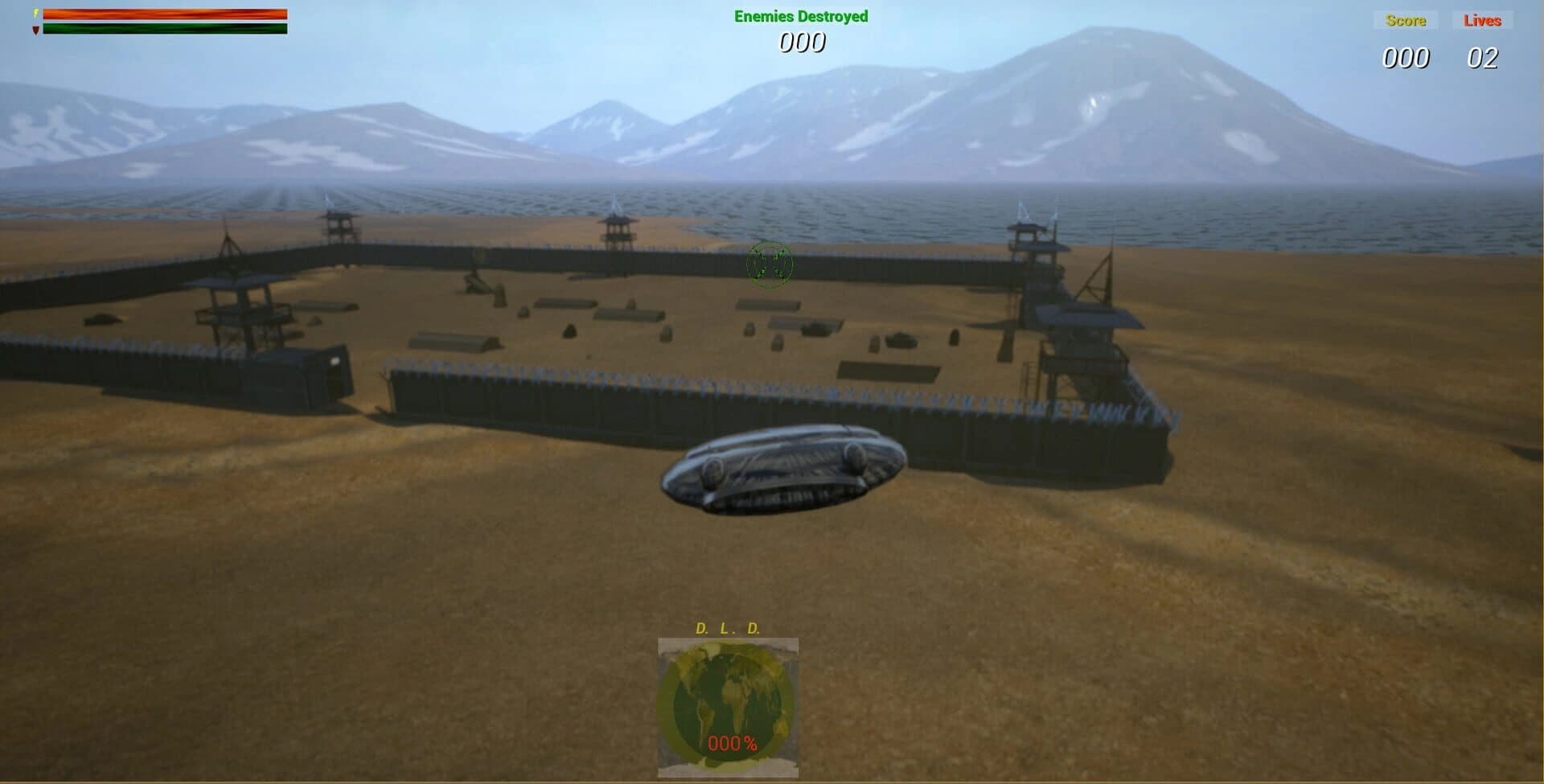 Alien Invasion 3D Part 2 screenshot 4