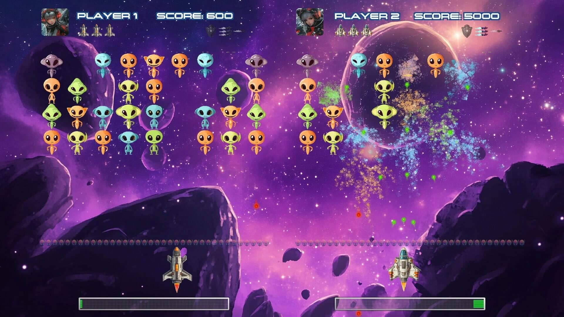 Alien Rush screenshot 2