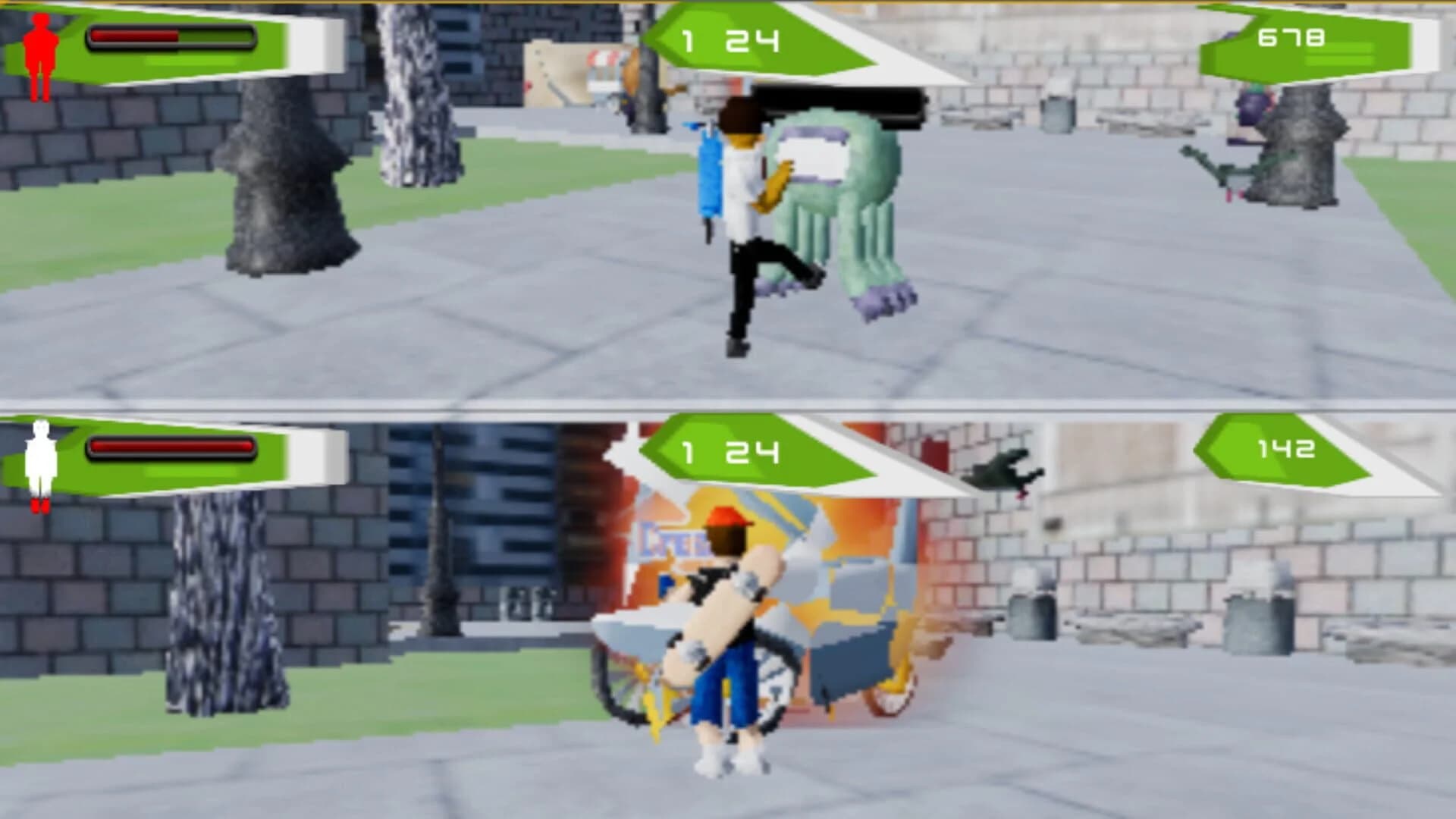 Alien street battle screenshot 2