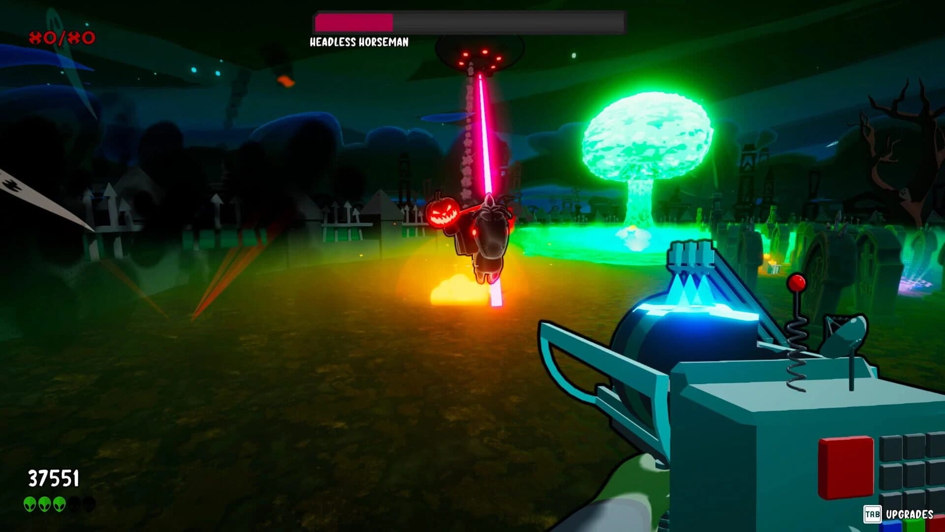 Aliens vs. Ghosts screenshot 1