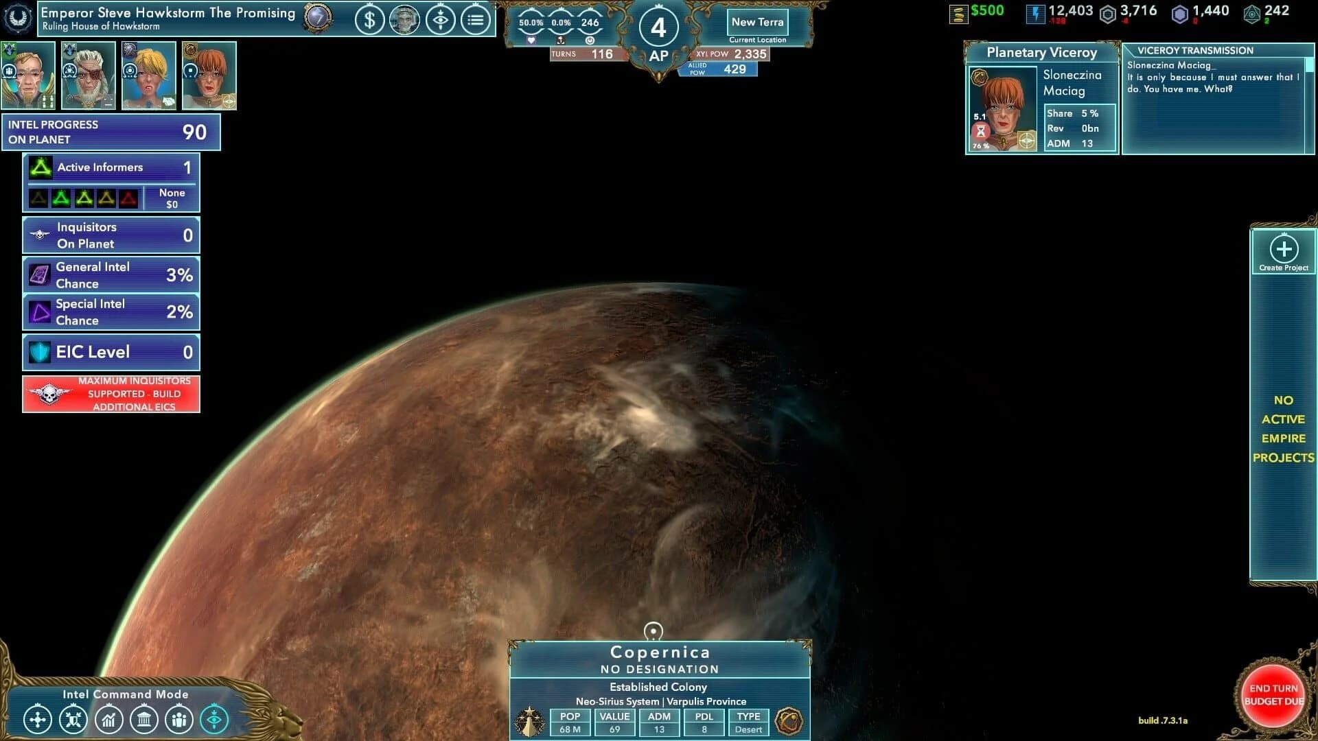 Alliance of the Sacred Suns screenshot 1