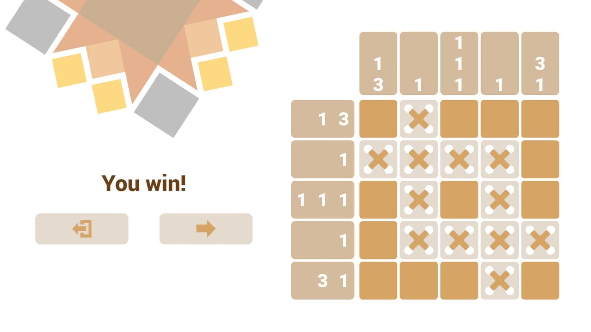 Almazuela Picross screenshot 1