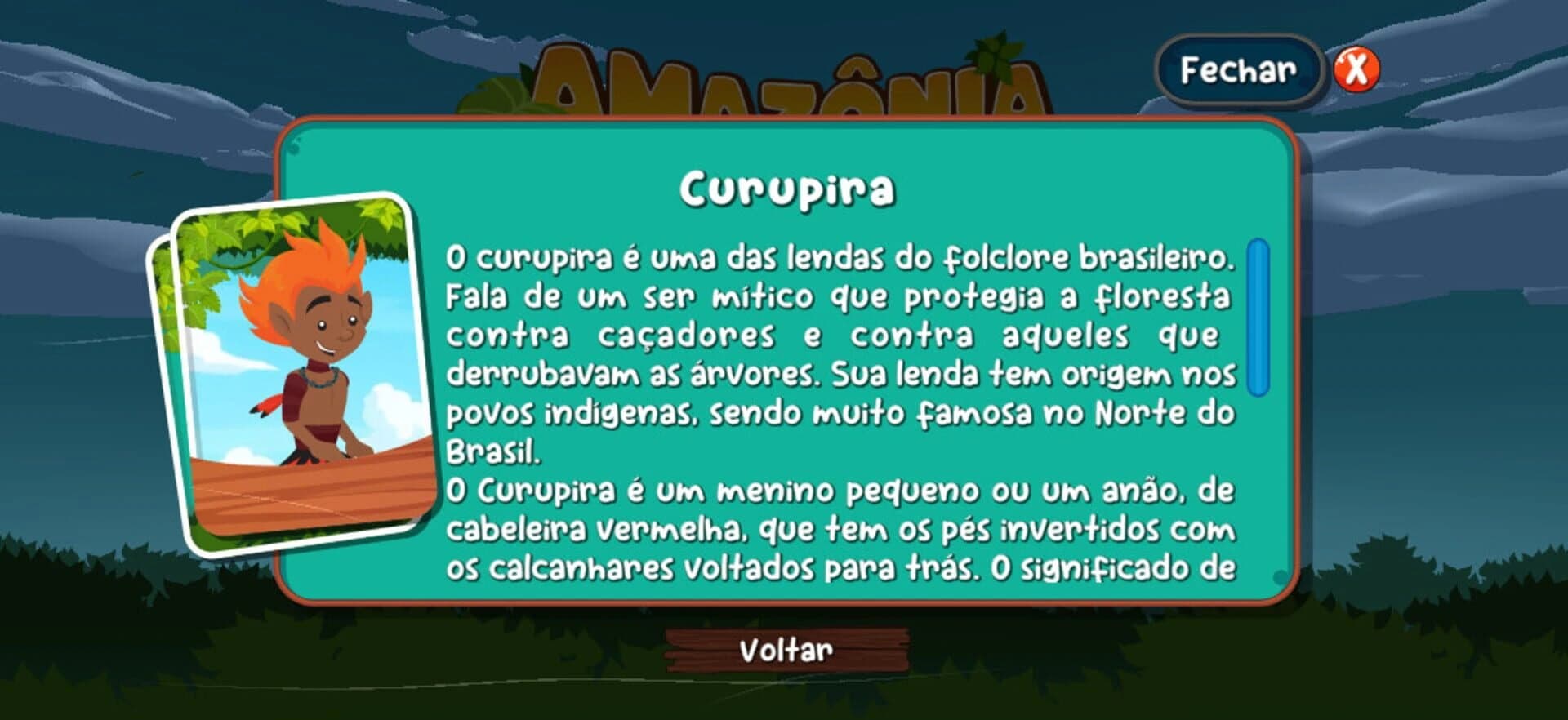 Amazônia Viva: Animais em Extinção screenshot 1