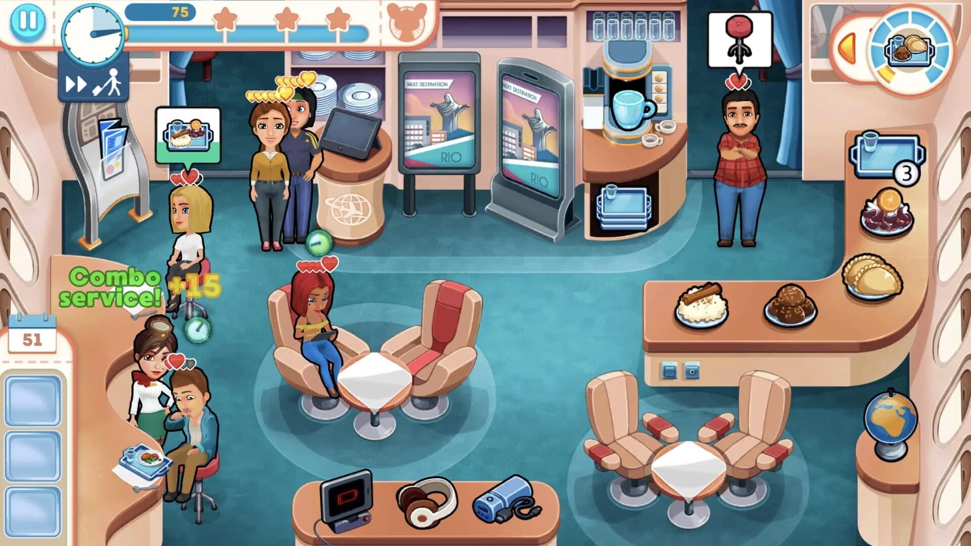 Amber's Airline: 7 Wonders screenshot 2