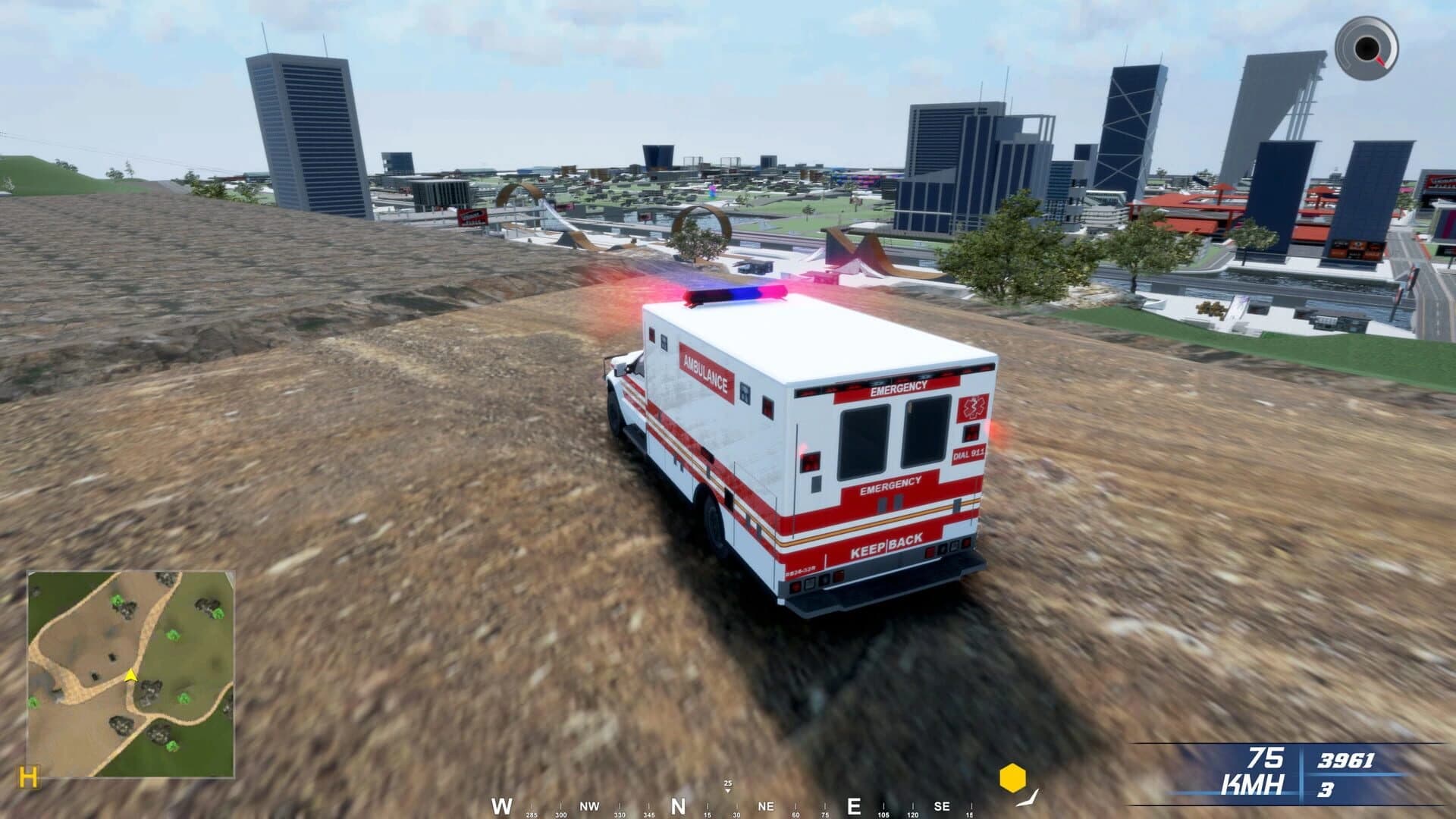 Ambulance Emergency Simulation screenshot 3