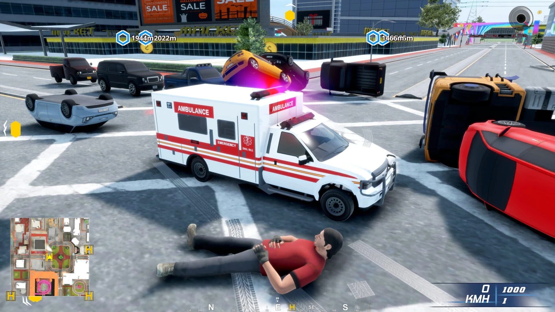Ambulance Emergency Simulation screenshot 4