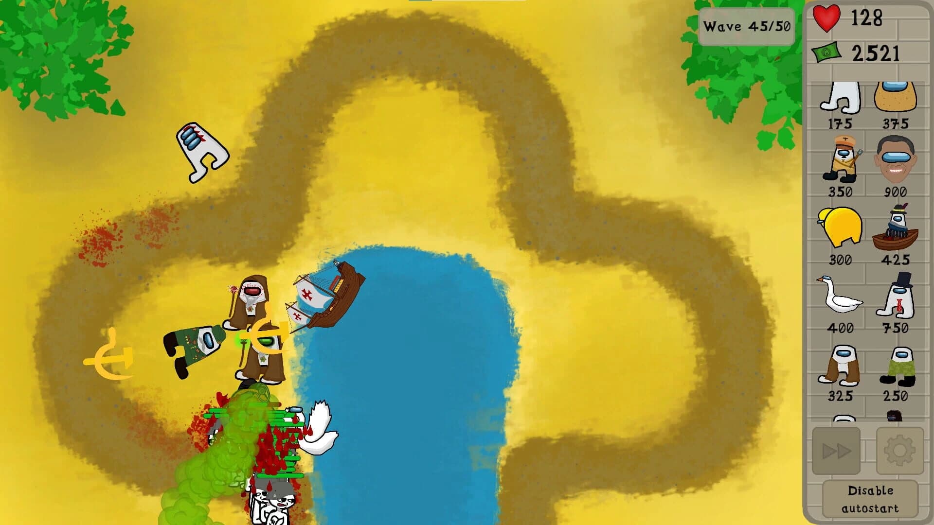 Amogus TD 2: Defense of the Sus screenshot 5