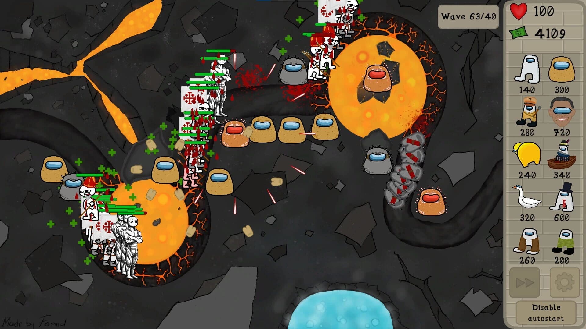 Amogus TD 2: Defense of the Sus screenshot 3