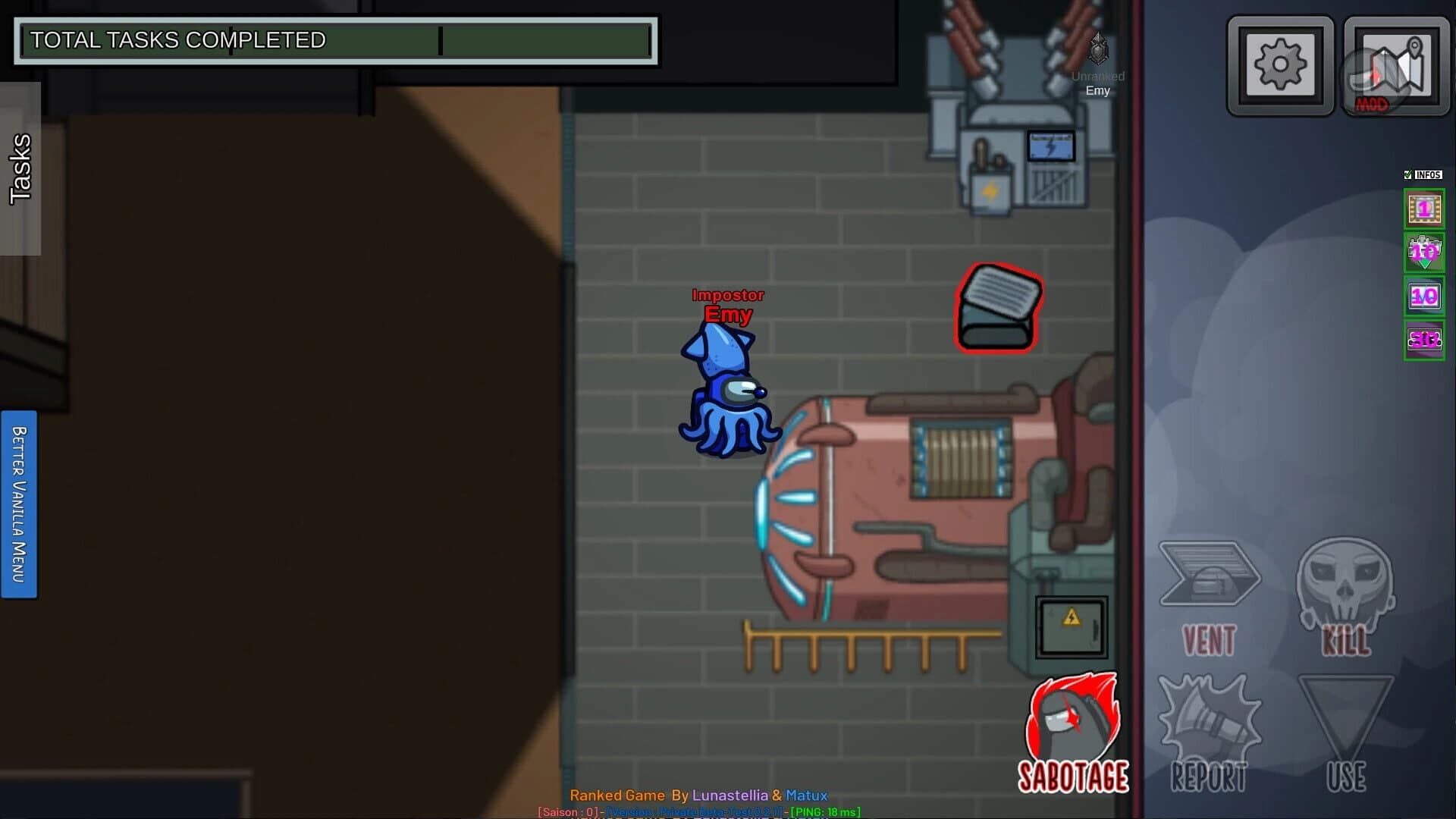 Among Us: Ranked (Unofficial) screenshot 1