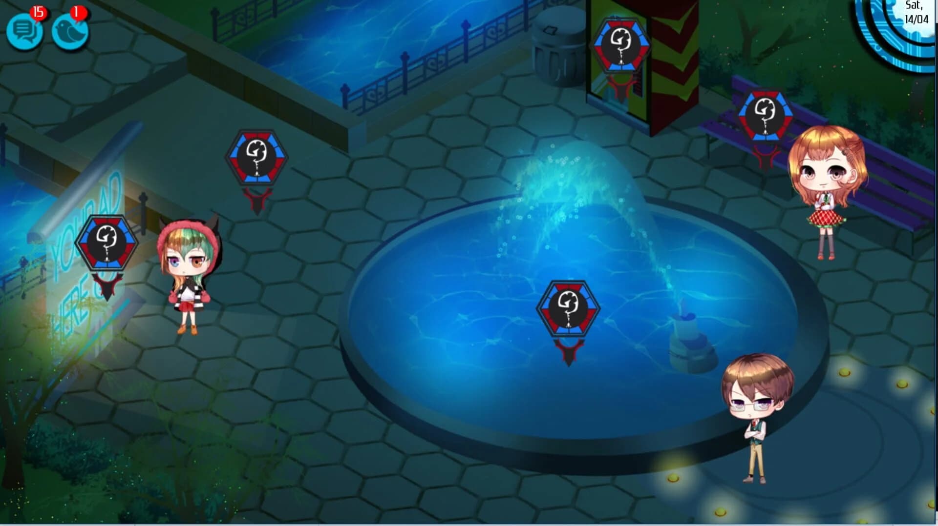 Amplitude: A Visual Novel screenshot 2