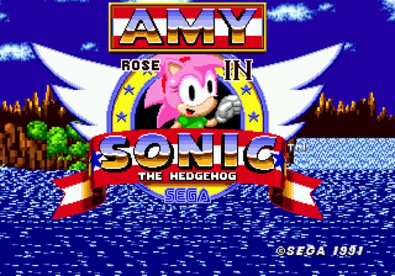 Amy Rose in Sonic the Hedgehog screenshot 1