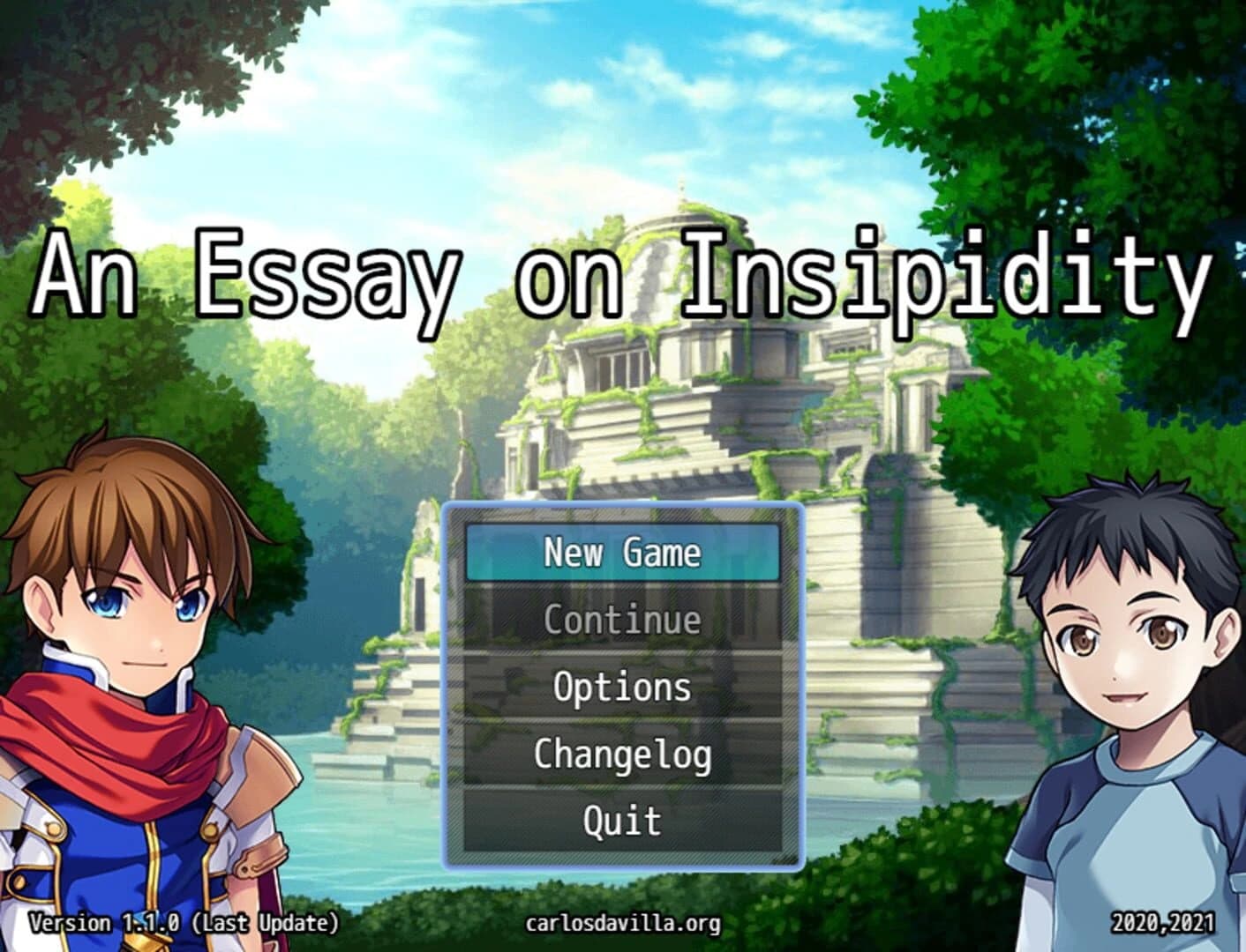 An Essay on Insipidity screenshot 3
