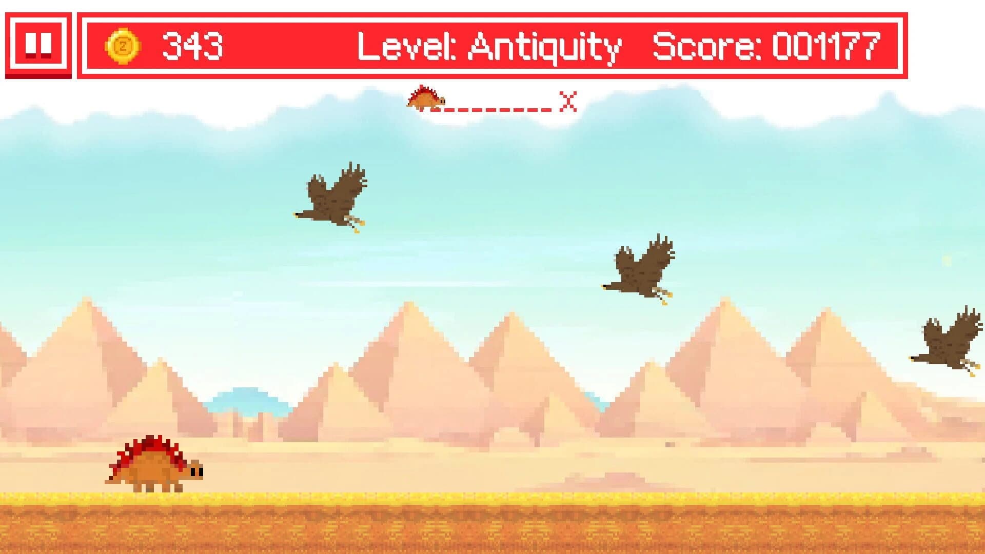 Ancient Dino Runner screenshot 4