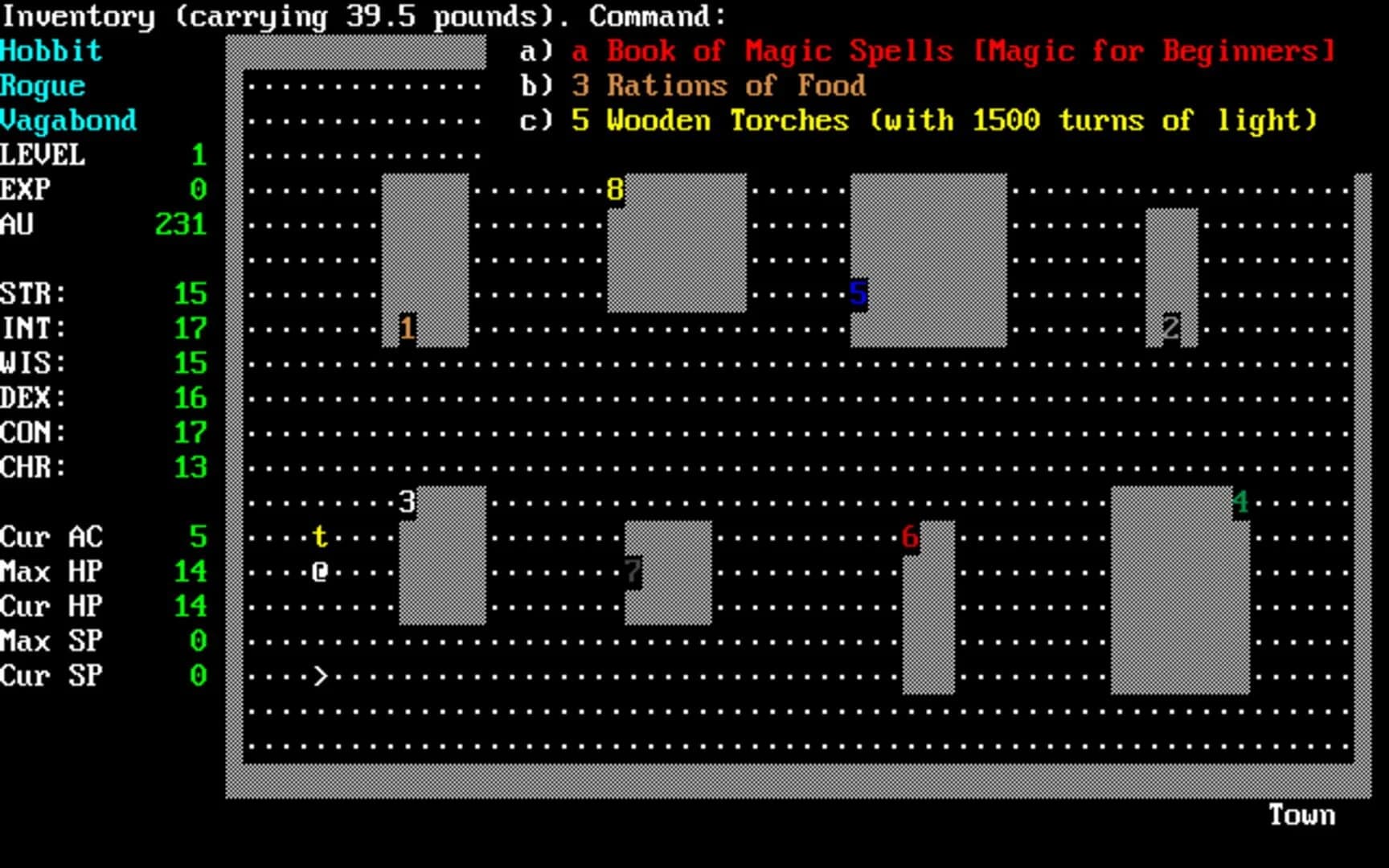 Angband screenshot 3