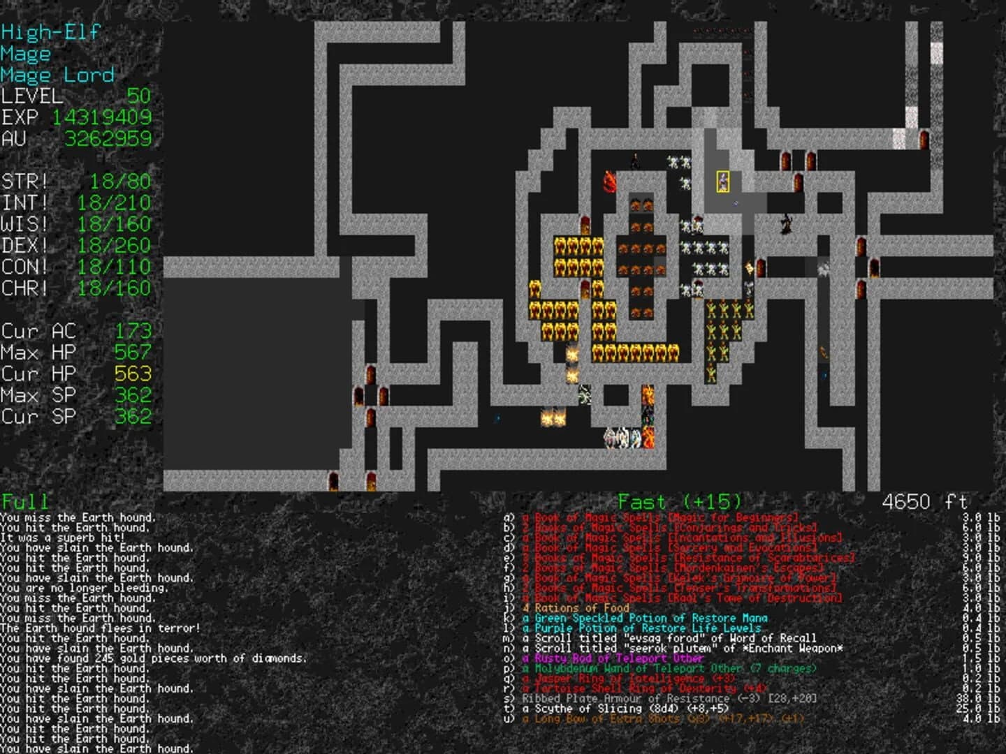 Angband screenshot 2