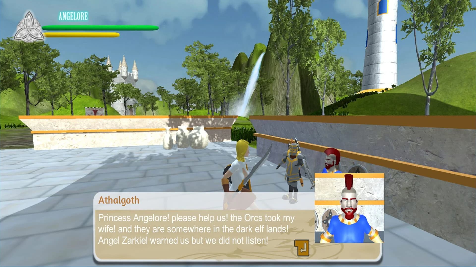 Angel Light the Elven Truce screenshot 5