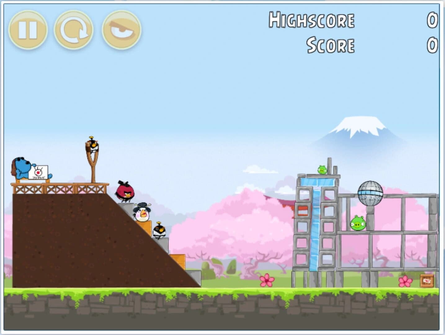 Angry Birds Fuji TV screenshot 1