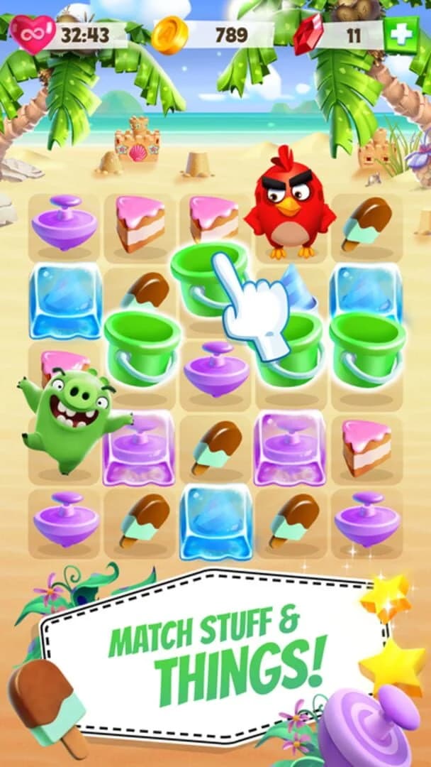 Angry Birds Match screenshot 3