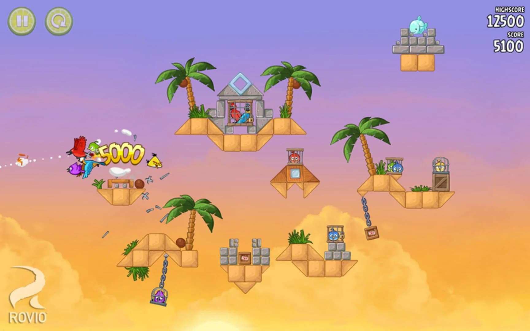 Angry Birds Rio screenshot 1