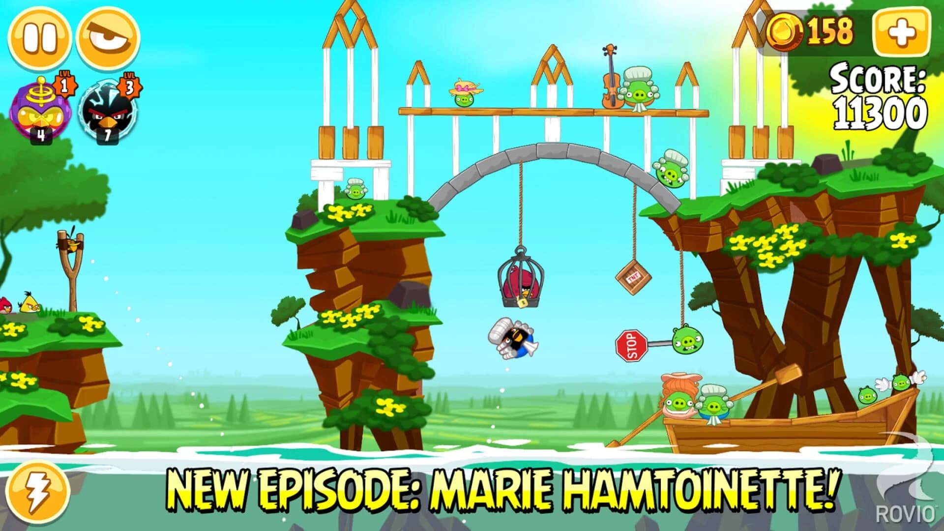 Angry Birds Seasons screenshot 2