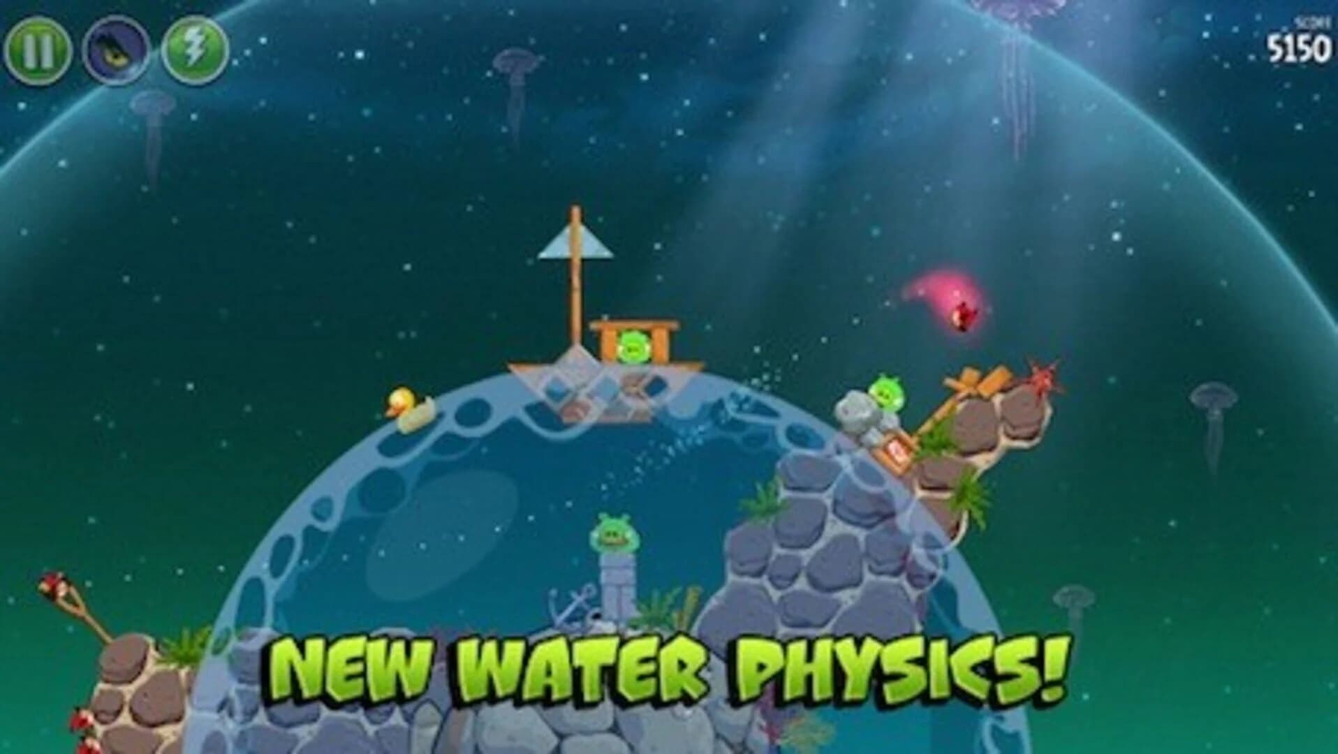 Angry Birds Space screenshot 1