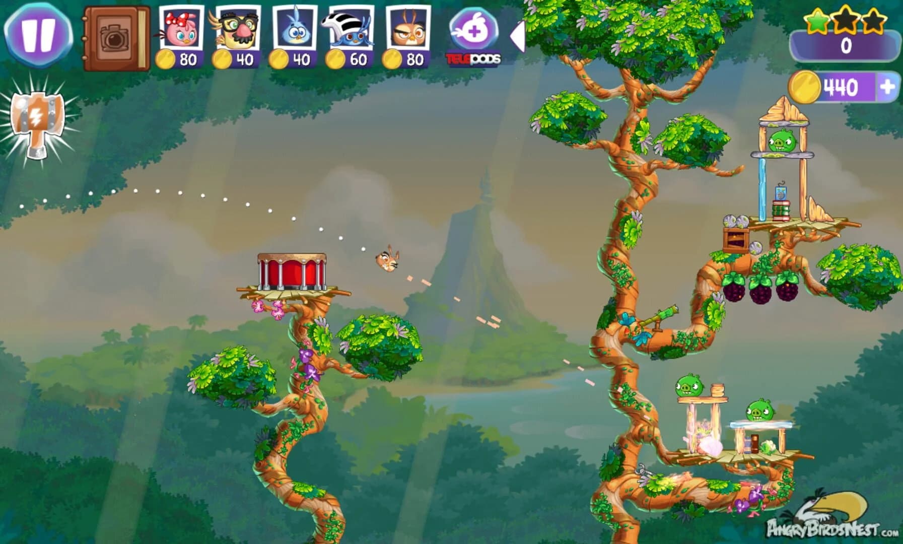Angry Birds Stella screenshot 3