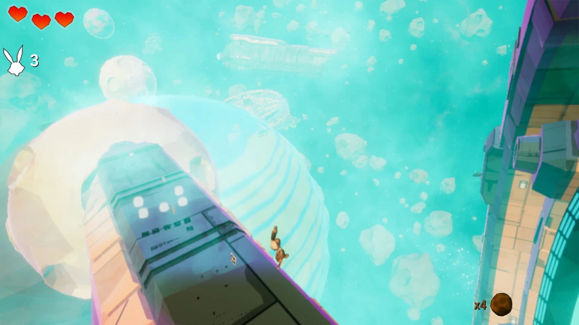 Angry Bunny 2: Lost hole screenshot 3