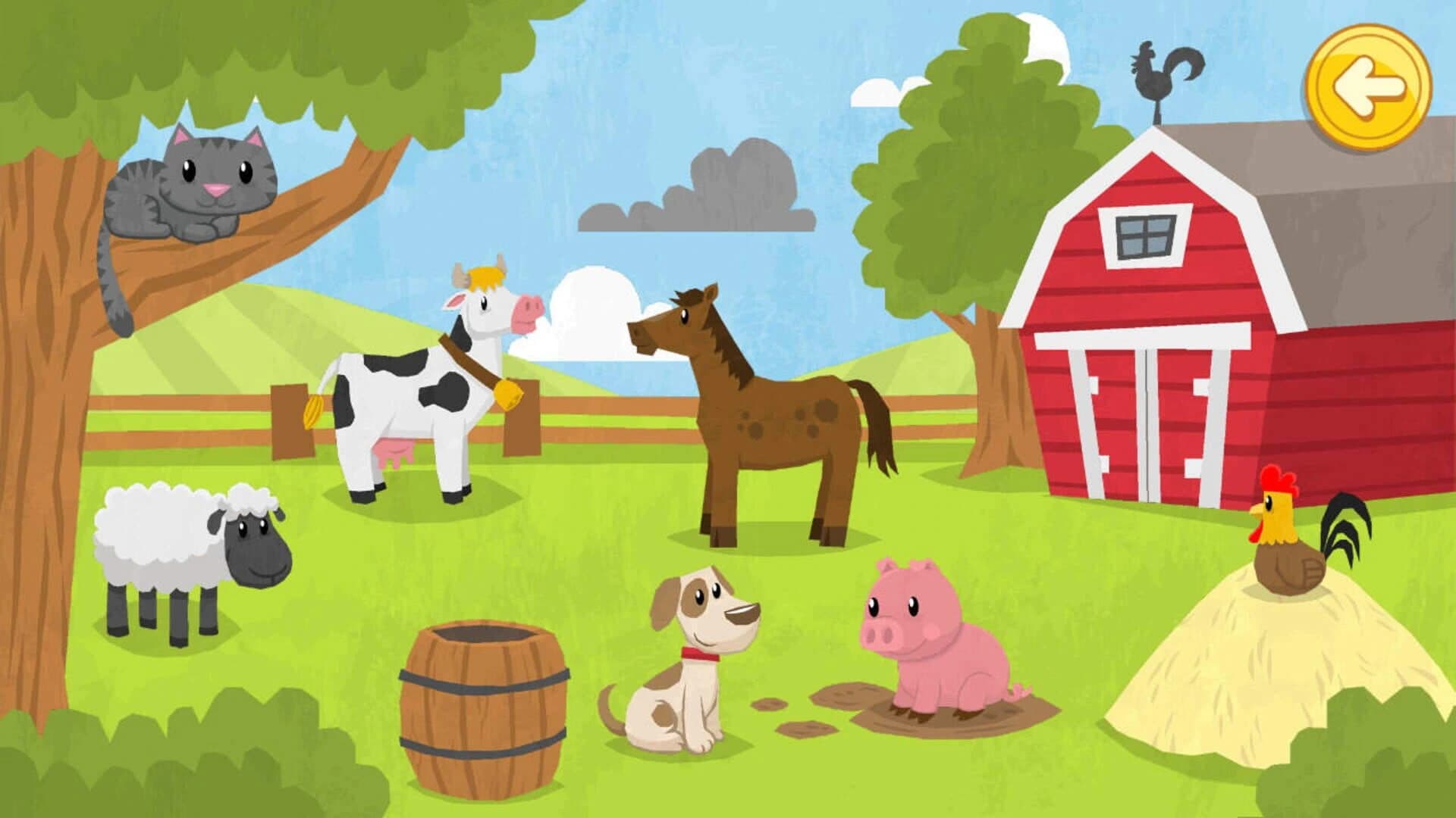 Animal Fun for Toddlers and Kids screenshot 1