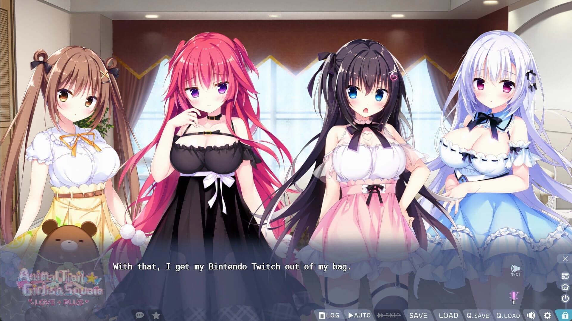 Animal Trail Girlish Square Love+Plus screenshot 3