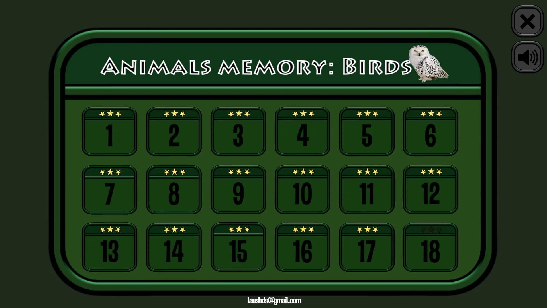 Animals Memory: Birds screenshot 5