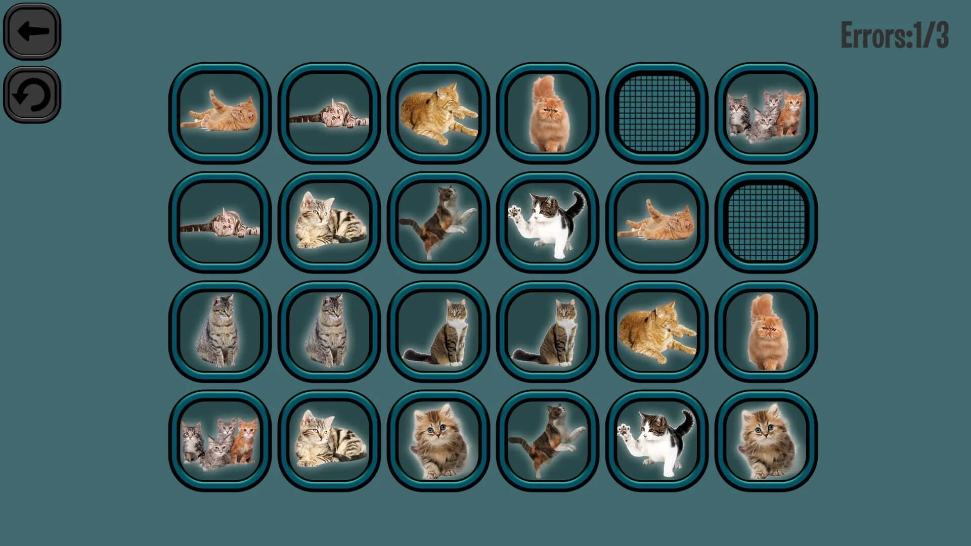 Animals Memory: Cats screenshot 4