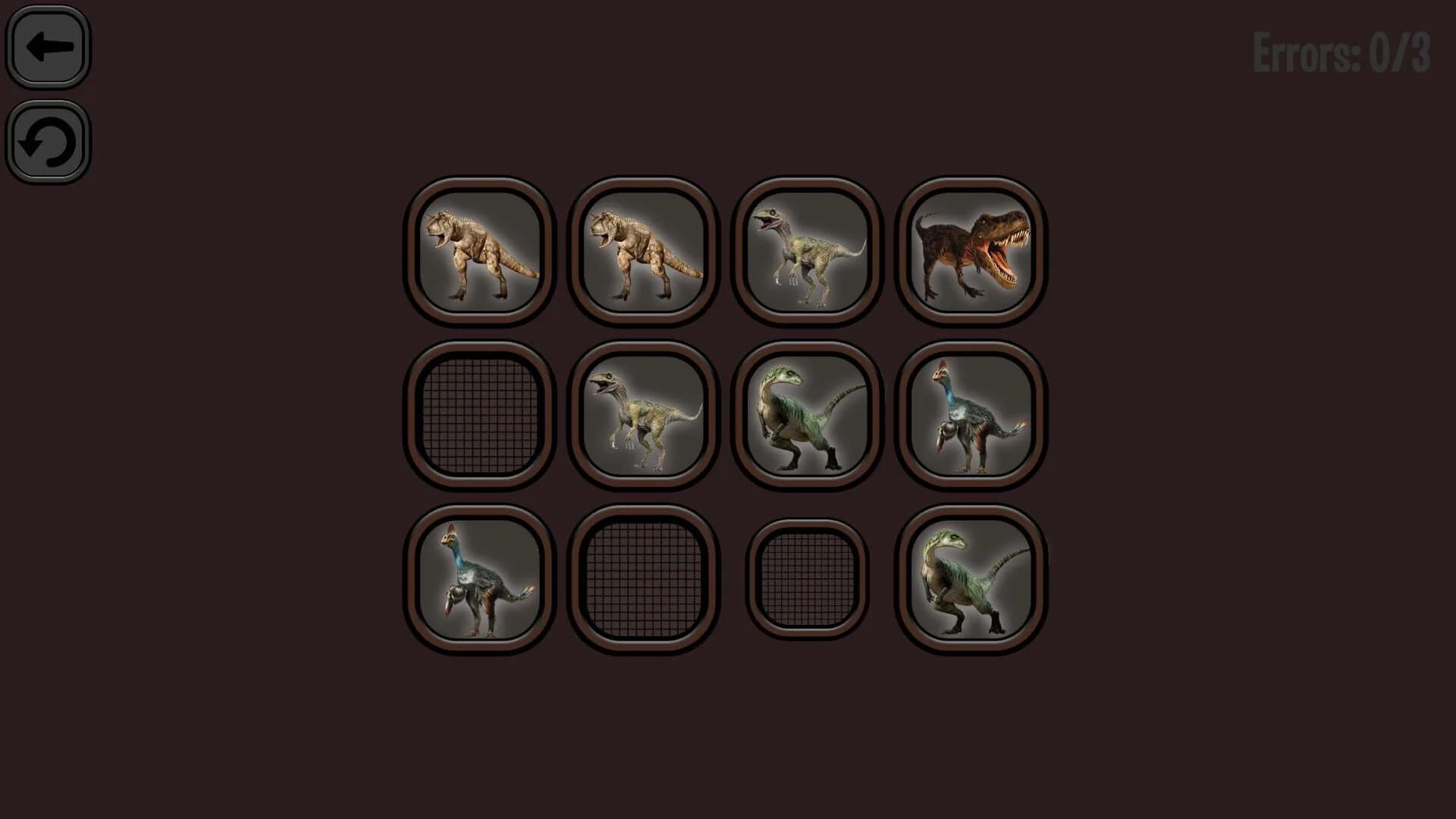 Animals Memory: Dinosaurs screenshot 5